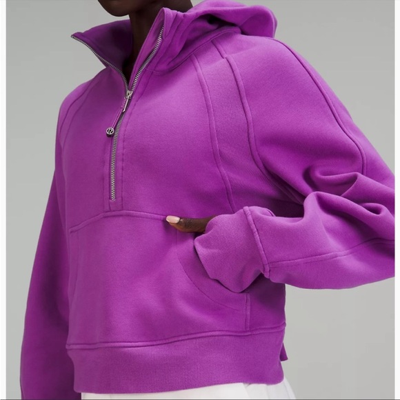 LULULEMON SUCBA OVERSIZED HALF ZIP HOODIE/JACKET-MOONLIT MAGENTA-XS/S,M/L,XL/XXL - Picture 10 of 15